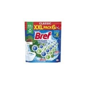 Osvježivač za wc školjku s košaricom 50g Bref power aktiv Pine 6/1
