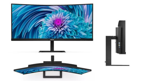 Philips 34", 346E2CUAE, HDMI, DP, HAS, USB-C, zvuč;